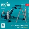 RESKIT RSF48-0060 MJ-4 Jammer (MHU-83 B/E) driver & airmen (scene 1) (3 pcs) (3D Printed) 1/48